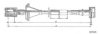 CABOR S07125 Tacho Shaft